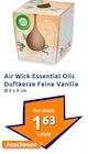 Essential Oils Duftkerze Feine Vanille bei Action im Prospekt "" für 1,63 €