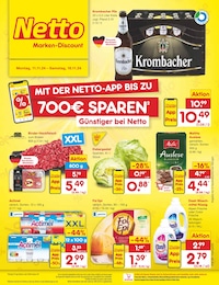 Netto Marken-Discount Prospekt für Köln: "Aktuelle Angebote", 54 Seiten, 11.11.2024 - 16.11.2024