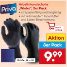 Arbeitshandschuhe Winter im Angebot bei Netto Marken-Discount in Amberg Arbeitshandschuhe Winter Angebote von Priva bei Netto Marken-Discount Amberg für 9,99 €