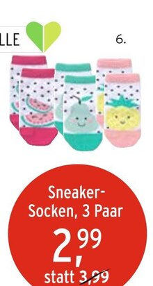 Ernstings family München-Flughafen - Sneaker-Socken Sneaker-Socken Angebot bei Ernstings family München-Flughafen im Prospekt FAMILY TAG