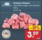 Schinken-Gulasch im Angebot bei Netto Marken-Discount in Amberg Schinken-Gulasch Angebote von Gut Ponholz bei Netto Marken-Discount Amberg für 3,29 €