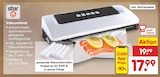 Netto Marken-Discount Jerichow - Vakuumierer Angebot im Prospekt Vakuumierer bei Netto Marken-Discount im Jerichow Prospekt für 17,99 €