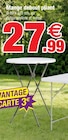 Mange debout pliant - Bazarland à Avignon Mange debout pliant en promo chez Bazarland Avignon à 27,99 €