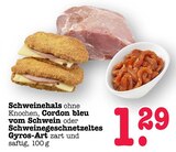 Schweinehals ohne Knochen Angebote bei E center Dreieich für 1,29 €