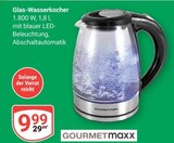 Glas-Wasserkocher im Angebot bei GLOBUS in Jena Glas-Wasserkocher Angebote von GOURMETmaxx bei GLOBUS Jena für 9,99 €