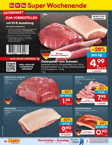 Schweinefilet im Netto Marken-Discount Prospekt "Aktuelle Angebote" mit 64 Seiten (Gelsenkirchen)