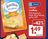 Landkäse von Landliebe im aktuellen ALDI SÜD Prospekt für 1,49 €