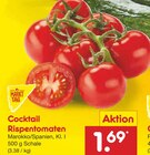 Cocktail Rispentomaten im Angebot bei Netto Marken-Discount in Recklinghausen Cocktail Rispentomaten Angebote bei Netto Marken-Discount Recklinghausen für 1,69 €