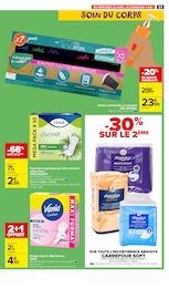 Prix et réduction Lingerie dans le prospectus Carrefour Market en cours Offre Lingerie dans le catalogue Carrefour Market du moment à la page 25