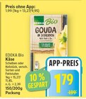 Gouda in Scheiben von EDEKA Bio für 1,79 € bei E center im Angebot Gouda in Scheiben von EDEKA Bio im aktuellen E center Prospekt