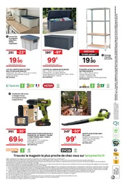 Prix et réduction Coffre De Rangement dans le prospectus LEROY MERLIN en cours Offre Coffre De Rangement dans le catalogue LEROY MERLIN du moment à la page 4