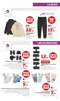 Promo Vêtements Homme dans le catalogue Hyper U du moment à la page 55