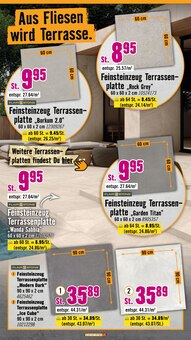 Fliesen im Hornbach Prospekt "Ran ans PROJEKT. Es ist schon Pflanzzeit." mit 36 Seiten (Duisburg)