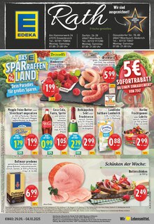 Cola im EDEKA Prospekt "Aktuelle Angebote" mit 24 Seiten (Meerbusch)