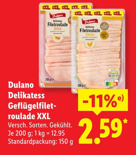 Delikatess Geflügelfiletroulade XXL