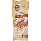 Saucisse sèche courbe - CARREFOUR ORIGINAL - Carrefour à Reims Saucisse sèche courbe - CARREFOUR ORIGINAL en promo chez Carrefour Reims à 3,25 €