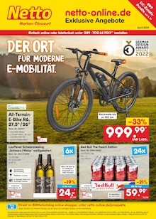 Aktueller Netto Marken-Discount Prospekt "netto-online.de - Exklusive Angebote" Seite 1 von 37 Seiten