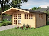 Blockbohlenhaus England 1 Naturbelassen Angebote bei MS-Holzfachmarkt GmbH Wiesbaden für 2.999,00 €