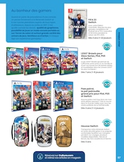 Promos Nintendo Switch dans le catalogue "GUIDE JEUX 2022-2023" de Cultura à la page 67
