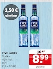 Vodka im Angebot bei Getränke Quelle Weydringer in Hameln Vodka Angebote von FIVE LAKES bei Getränke Quelle Weydringer Hameln für 8,99 €