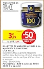 Rillettes de maquereaux MSC à la moutarde à l'ancienne - L'ÎLE BLEUE - Intermarché à Nantes Rillettes de maquereaux MSC à la moutarde à l'ancienne - L'ÎLE BLEUE en promo chez Intermarché Nantes à 1,99 €