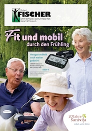 Aktueller Robert Fischer Orthopädie-Schuhtechnik Sanitätshaus Sanitätshäuser Prospekt für Fichtelberg: Fit und mobil durch den Frühling mit 6 Seiten, 11.03.2026 - 31.05.2026