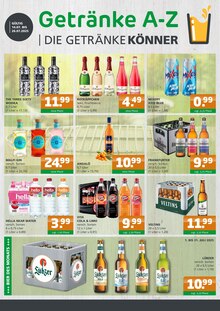 Bier im Getränke A-Z Prospekt "DIE GETRÄNKEKÖNNER" mit 4 Seiten (Eberswalde)