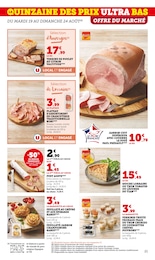 Prix et réduction Fromage Apéritif dans le prospectus Super U en cours Offre Fromage Apéritif dans le catalogue Super U du moment à la page 21