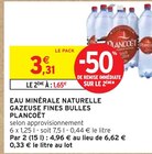Eau minérale naturelle gazeuse Fines Bulles - Plancôet - Intermarché à Nantes Eau minérale naturelle gazeuse Fines Bulles - Plancôet en promo chez Intermarché Nantes à 1,65 €