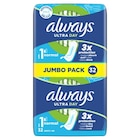 Protections hygiéniques - ALWAYS à 4,50 € dans le catalogue Carrefour