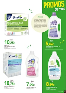 Promo Lessive dans le catalogue NaturéO du moment à la page 21