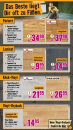 Laminat Angebot im aktuellen Hornbach Prospekt auf Seite 16