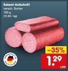 Netto Marken-Discount - Salami-Aufschnitt Angebot im Prospekt Salami-Aufschnitt bei Netto Marken-Discount im Prospekt "" für 1,29 €