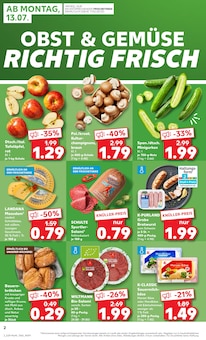 Kaufland Prospekt der Woche "Hier bin ich richtig" Seite 2, 13.07.2026 bis 15.07.2026 für Torgau Aktueller Kaufland Prospekt "Hier bin ich richtig" Seite 2 von 65 Seiten für Torgau