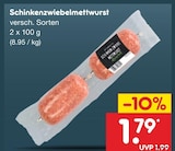 Aktuelles Schinkenzwiebelmettwurst Angebot bei Netto Marken-Discount in Hamburg ab 1,79 €