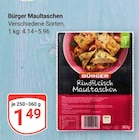 Maultaschen im Angebot bei GLOBUS in Mannheim Maultaschen Angebote von Bürger bei GLOBUS Mannheim für 1,49 €