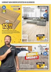 Laminat im Dekor-Markt Prospekt in Oberhausen Aktueller Dekor-Markt Prospekt mit Laminat, "BETTEN-AKTIONSWOCHEN", Seite 8