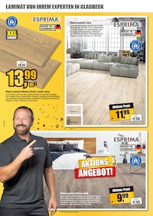 Laminat im aktuellen Dekor-Markt Prospekt (Essen) Laminat im Dekor-Markt Prospekt "BETTEN-AKTIONSWOCHEN" mit 26 Seiten (Essen)