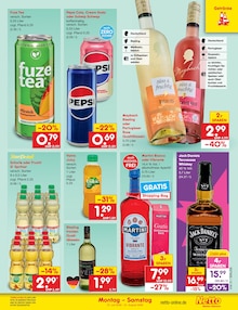 Jack Daniels im Netto Marken-Discount Prospekt "Aktuelle Angebote" mit 76 Seiten (Bünde)