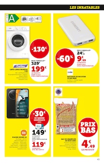 Promo Batterie De Secours dans le catalogue Hyper U du moment à la page 43