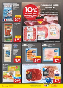 Wurst im Netto Marken-Discount Prospekt "Aktuelle Angebote" mit 56 Seiten (Mannheim)