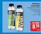 Vitamin Water Angebote von Max Balance bei Marktkauf Fürth für 0,59 €