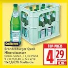 Mineralwasser von Brandenburger Quell im aktuellen EDEKA Prospekt