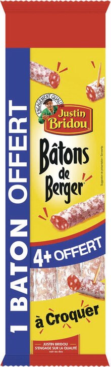Spar Suresnes - Bâtons de berger à croquer Promo Bâtons de berger à croquer dans le catalogue Spar "Hissez-haut les belles promos Spar ici !" à Suresnes