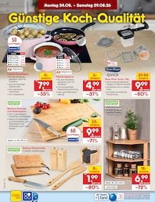 Küche im aktuellen Netto Marken-Discount Prospekt (Cottbus) Küche im Netto Marken-Discount Prospekt "Aktuelle Angebote" mit 72 Seiten (Cottbus)