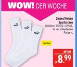 Damen/Herren Sportsocken im Angebot bei Marktkauf in Görlitz Damen/Herren Sportsocken Angebote von Puma bei Marktkauf Görlitz für 8,99 €
