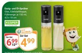 Essig- und Öl-Sprüher im Angebot bei GLOBUS in Krefeld Essig- und Öl-Sprüher Angebote von KESPER bei GLOBUS Krefeld für 4,99 €