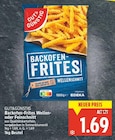 Backofen-Frites Wellen- oder Feinschnitt von GUT&GÜNSTIG für 1,69 € bei E center im Angebot Backofen-Frites Wellen- oder Feinschnitt von GUT&GÜNSTIG im aktuellen E center Prospekt