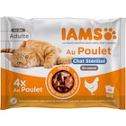 Pochons pour chats stérilisés en sauce - IAMS dans le catalogue Carrefour