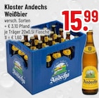 Weißbier von Kloster Andechs im aktuellen Trinkgut Prospekt für 15,99 €